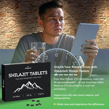 Load image into Gallery viewer, Vitadote Pure Shilajit Tablets