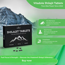 Load image into Gallery viewer, Vitadote Pure Shilajit Tablets